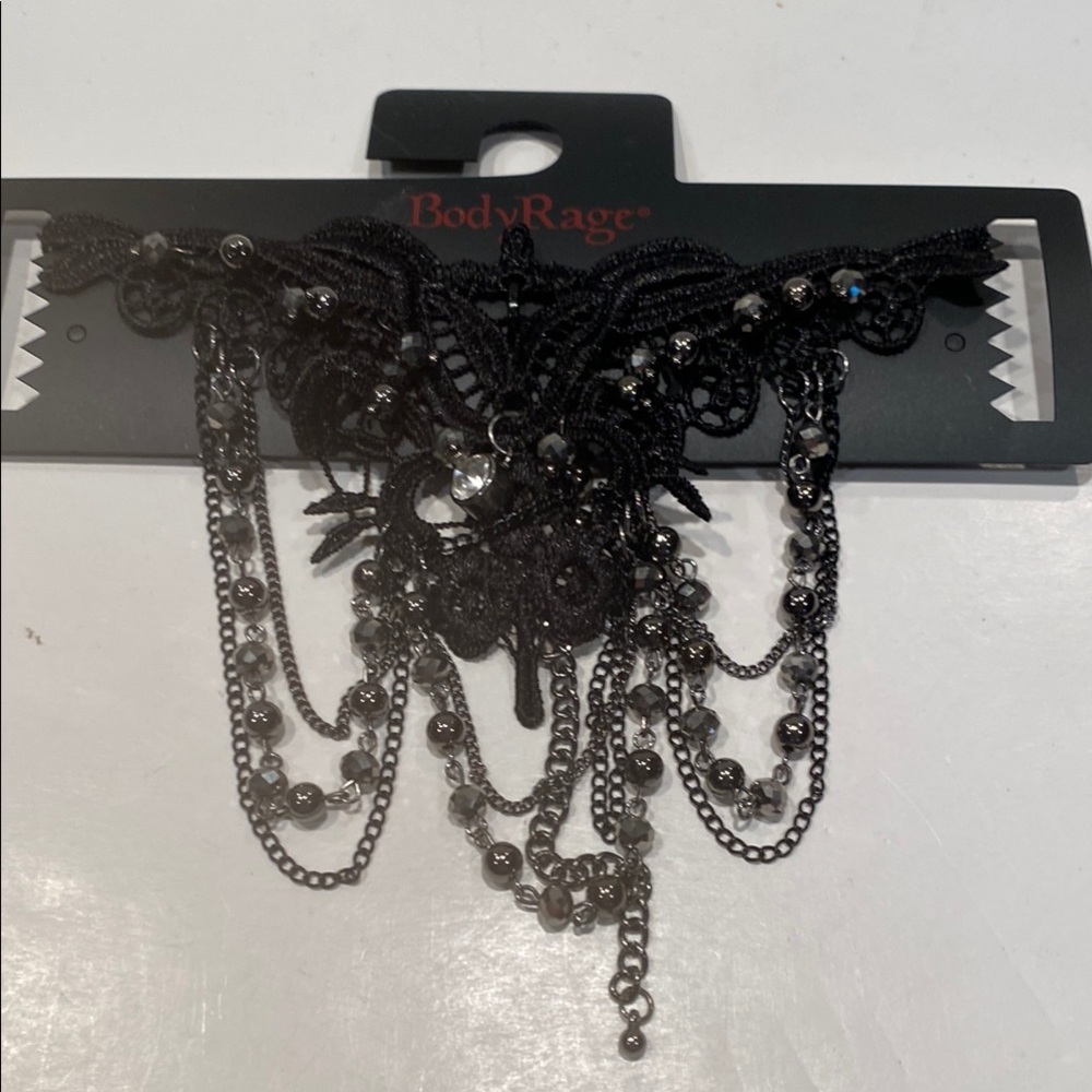 NWT Body Rage Choker Necklace